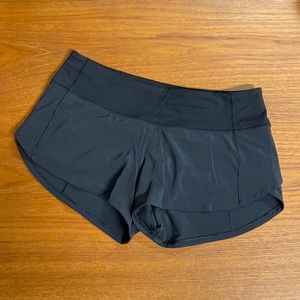 Womens lululemon running shorts size 4